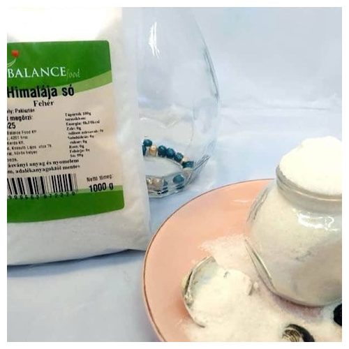 Himalajska sol, bijela, fino mljevena 1000g/1kg