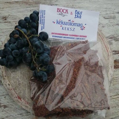 Falatka&Bock Biskvit od sjemenki plavog grožđa 85g (Bez glutena, bez laktoze, vegansko, smanjenim udjelom ugljikohidrata)