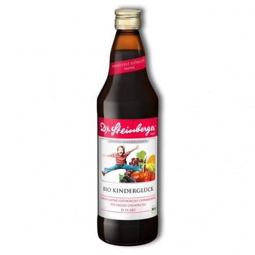 Dr. Steinberger Bio Kinderglück – Miješani voćni sok bogat željezom (ne samo) za djecu - 750 ml