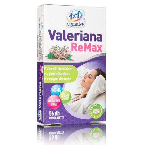 1x1 Vitamin Valeriana Remax filmom obložene tablete dodatak prehrani 56 kom