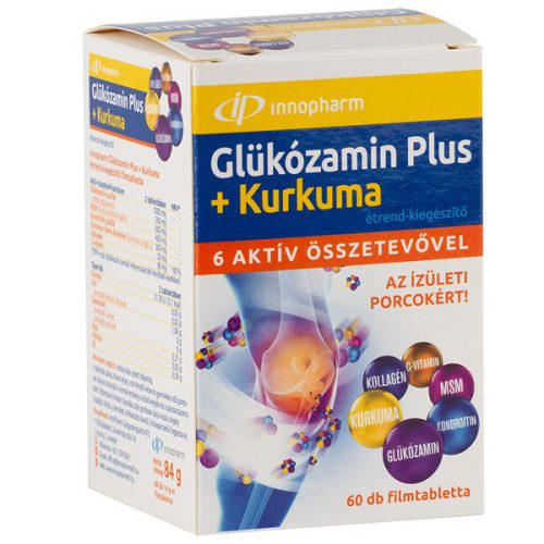 Innopharm Glukozamin Plus + kurkuma filmom obložene tablete dodatak prehrani 60x/90x