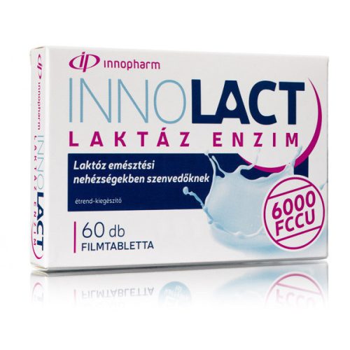 Innopharm Innolact Laktazni enzim 6000 FCCU filmom obložene tablete dodatak prehrani 60 kom