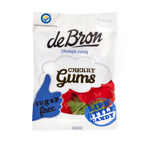 DeBron ’’Cherry gums’’ gumeni bomboni bez šećera 90 g