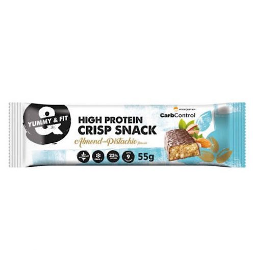 Forpro visokoproteinska hrskava grickalica, okus badema i pistacija, 55g