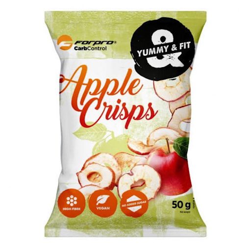 Forpro Suhe Čips od Jabuke, sušene jabukine kriške, 50g