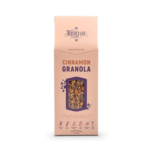 Hester's Life Cinnamon granola / cimet granola 320 g