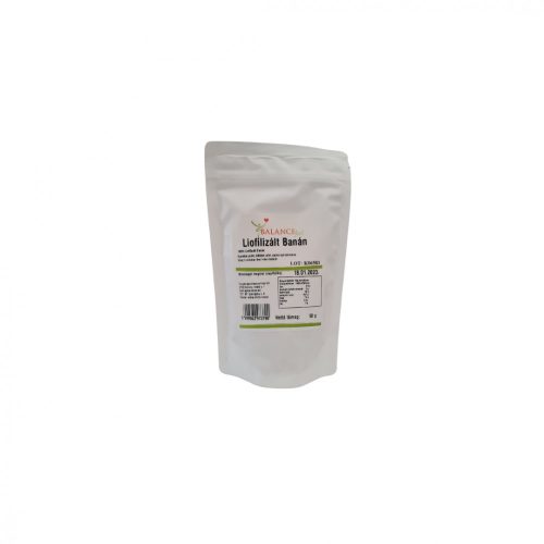 Liofilizirane kriške banane, 50g