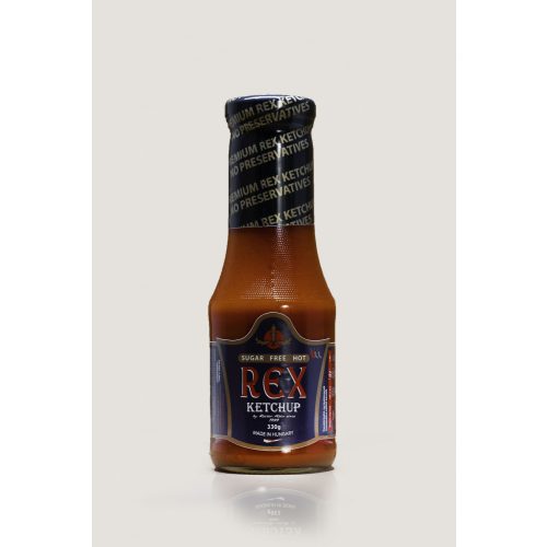 Rex Ketchup, Hot/csípős, cukormentes/sugar free, 330g