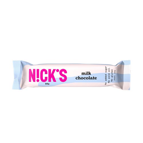 Nick's mliječna čokolada (bez glutena i dodanog šećera) 25g