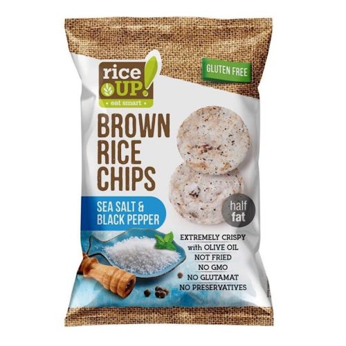 Rice up, slani i papreni okus rižinog čipsa, 60g.