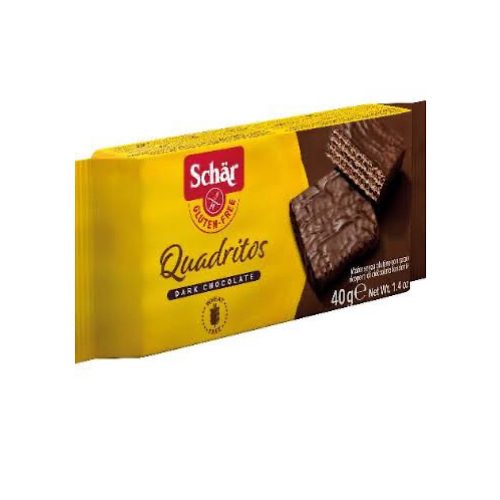 Schar Quadritos, čokoladni vafl, 40g.