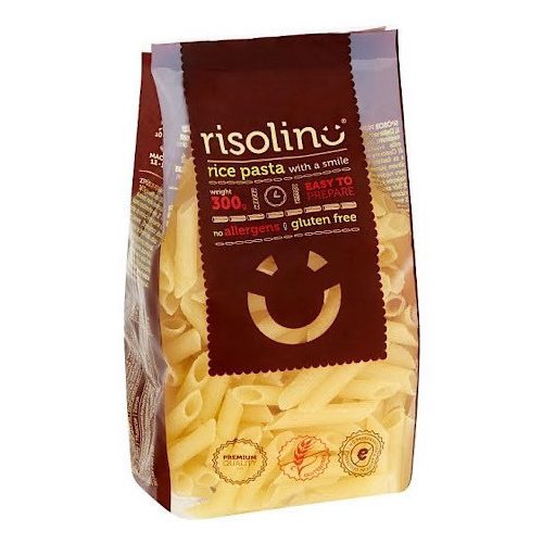 Risolino, riža tjestenina, Penne, bez glutena, 300g