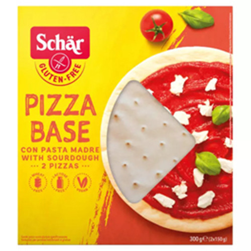 Schar tijesto za pizzu, bez glutena, bez laktoze, vegansko, 300 g.