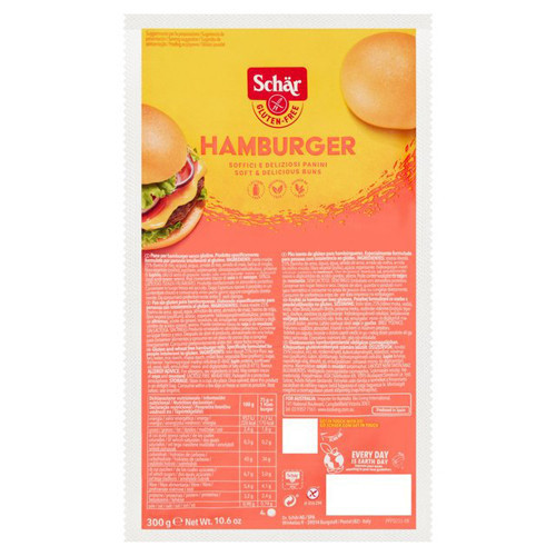 Schar hamburger peciva, bez glutena, (4 komada) 300 g