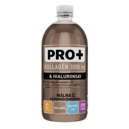 Pro+ Kolagen+Hijaluronska kiselina, napitak okusa maline, 750 ml