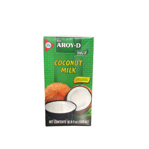 AROY-D Kokosové mléko UHT, 500 ml
