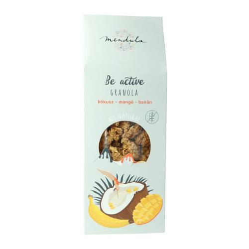 Mendula Granola s okusom kokos-banana-mango, 250g 