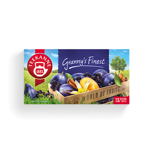 Teekanne, WOF Granny's Finest, šljivin čaj s cimetom, 50 g