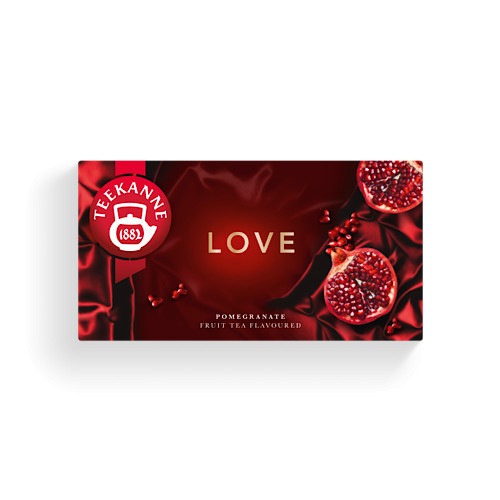 Teekanne, WOF Love, voćni čaj s okusom nara i breskve, 50g