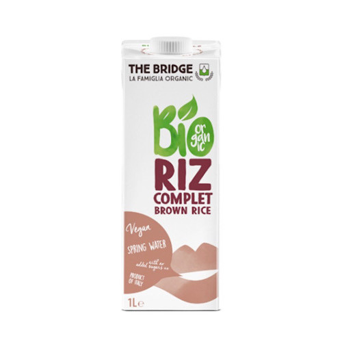 The Bridge Bio smeđi rižin napitak, prirodni, 1000 ml