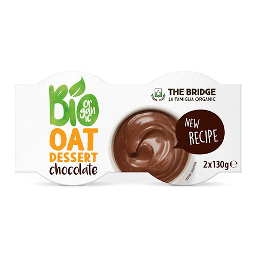 The Bridge Bio zobeni desert, čokoladni, 2*130g